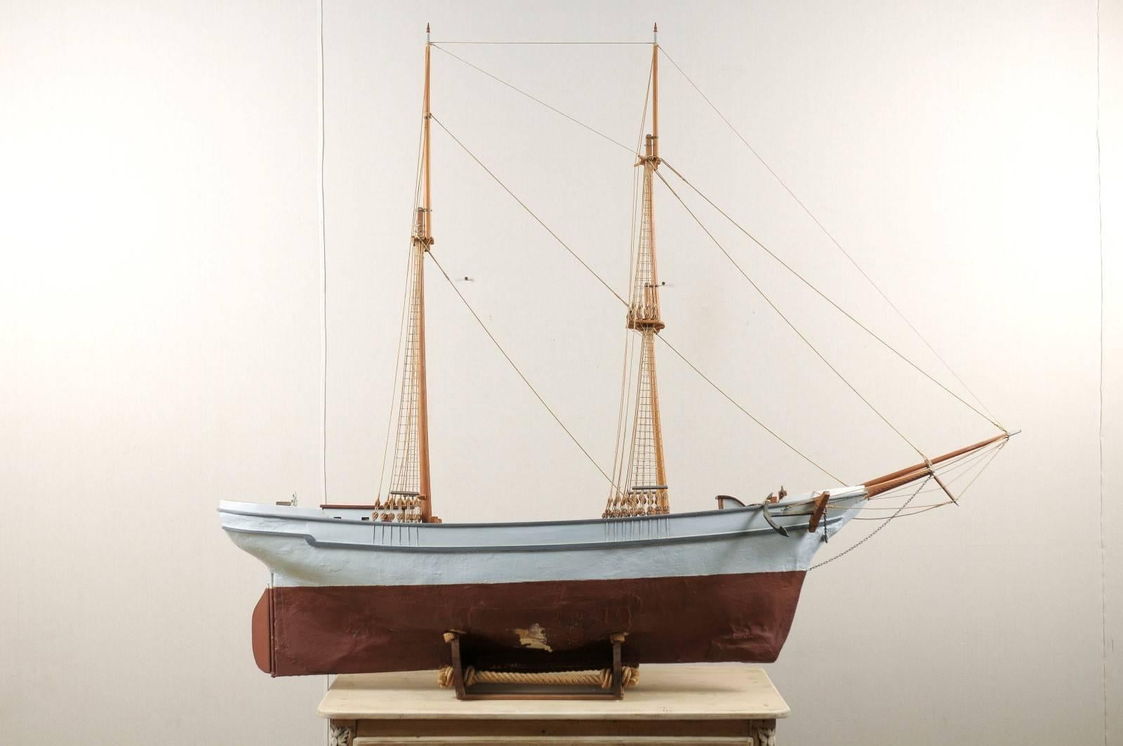 brigantine ship model