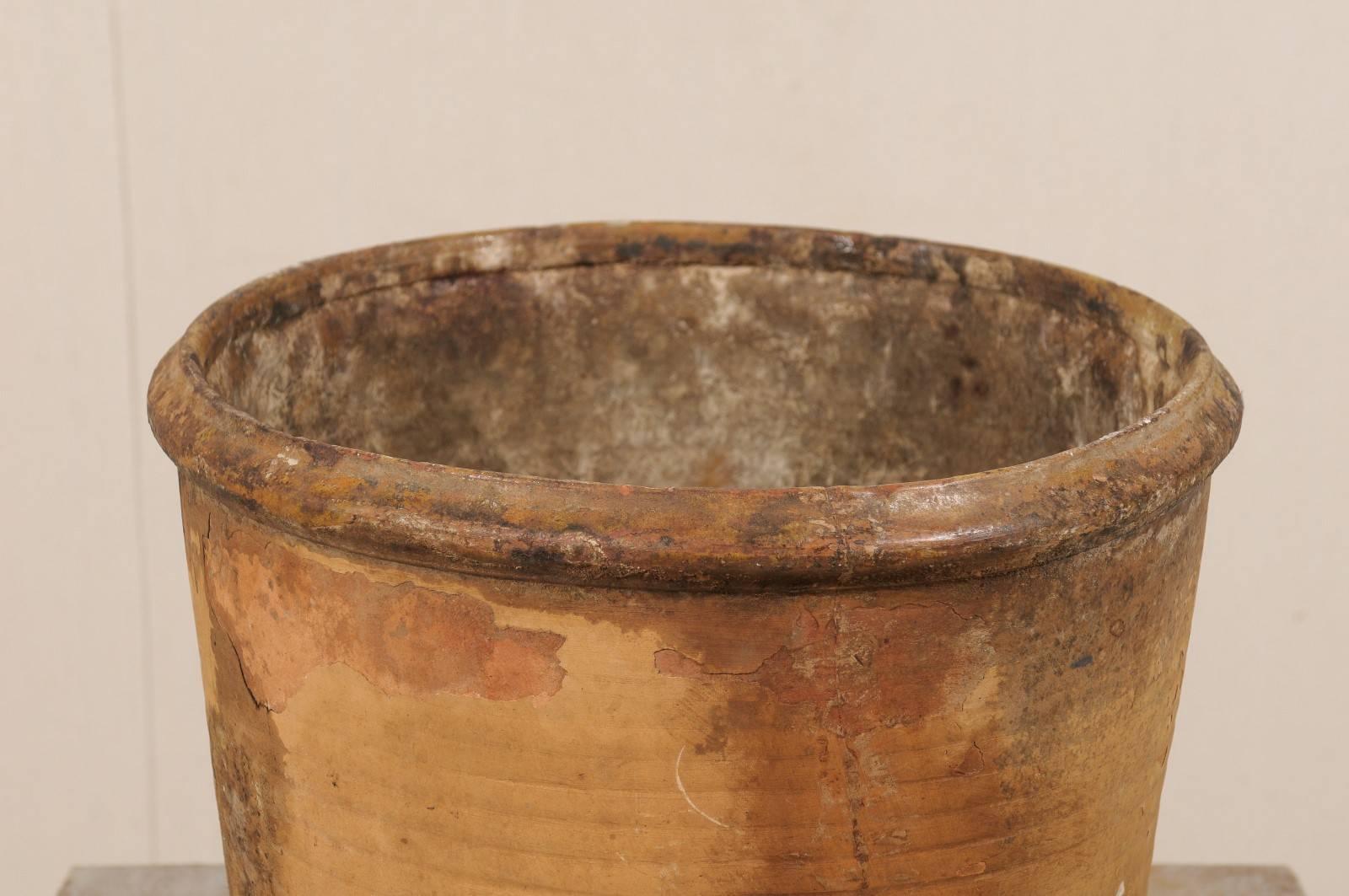19th Century Spanish Clay Pot with a Spout at the Base For Sale 1