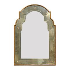 Versailles Venetian Style Mirror with Gilded Wood Frame