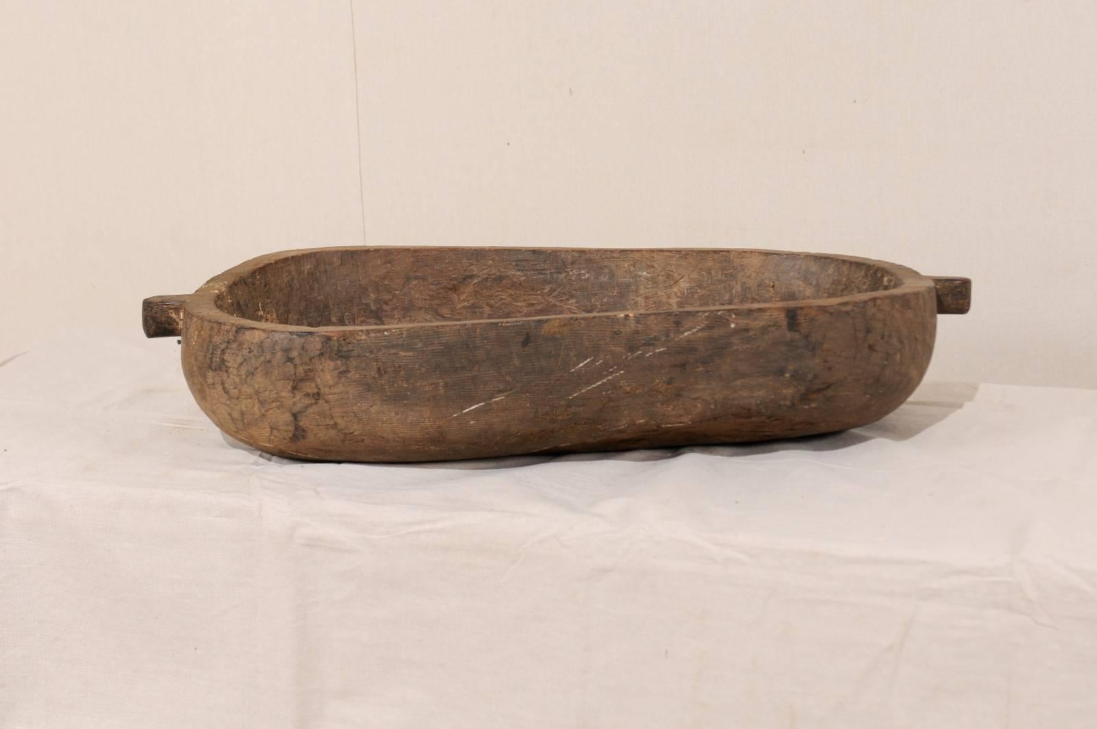 rustic wood bowls