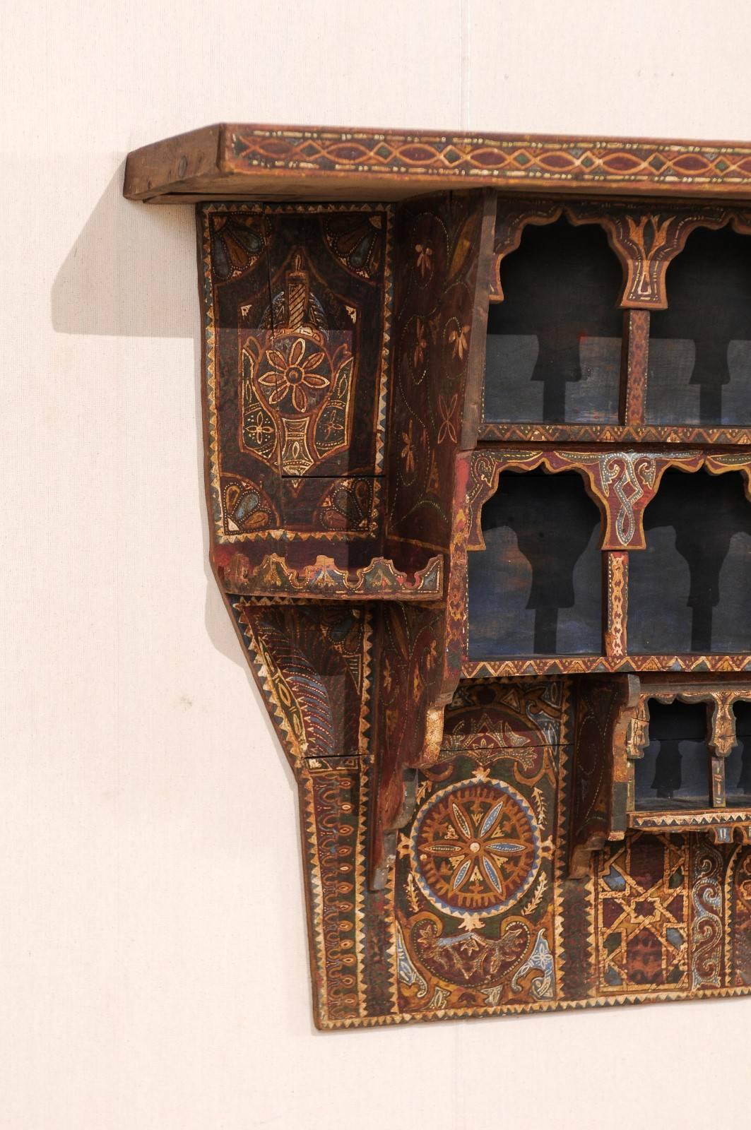 painted spice rack