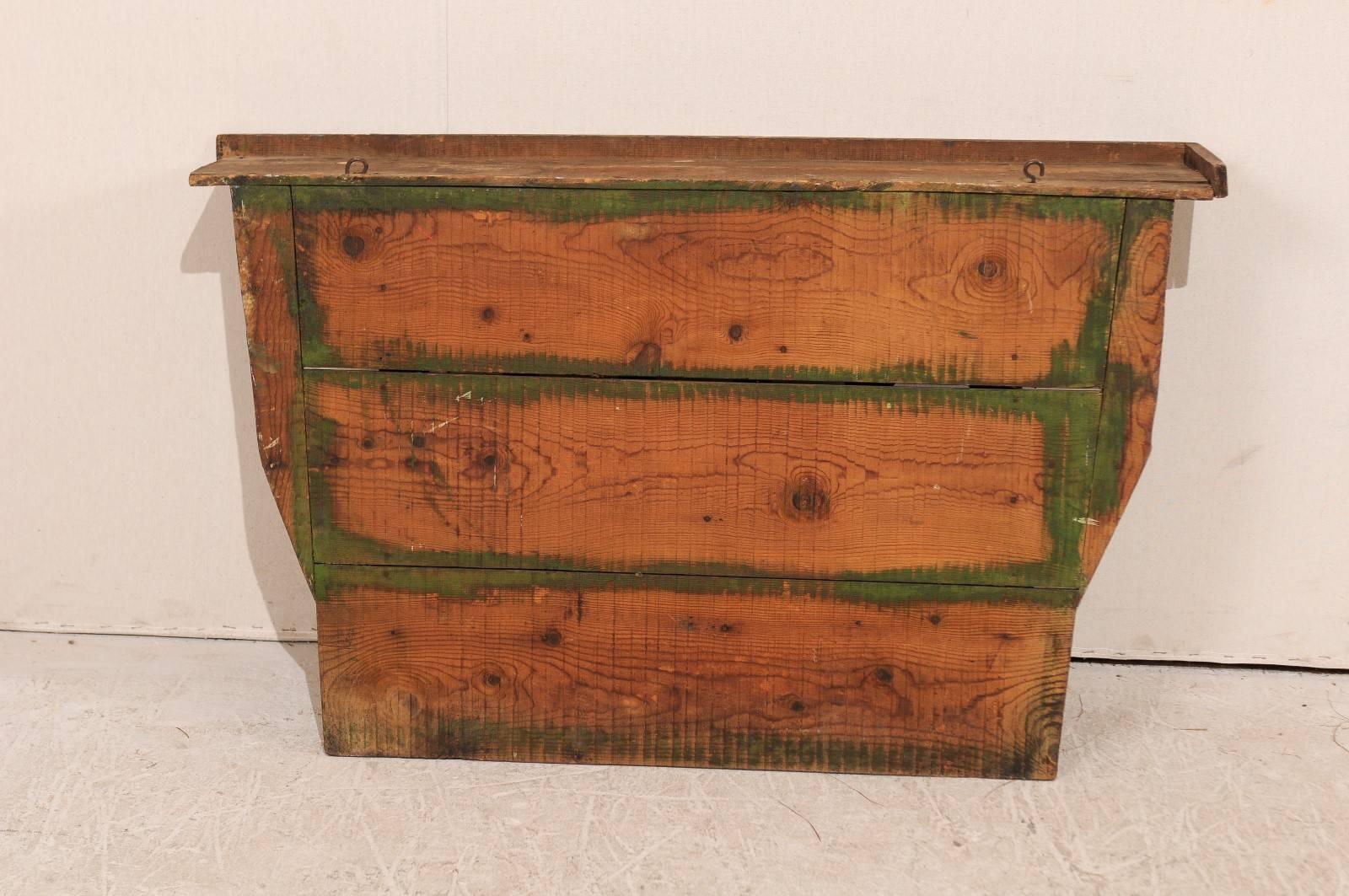Mid-20th Century Moroccan Spice Rack, Handmade and Hand-Painted 2