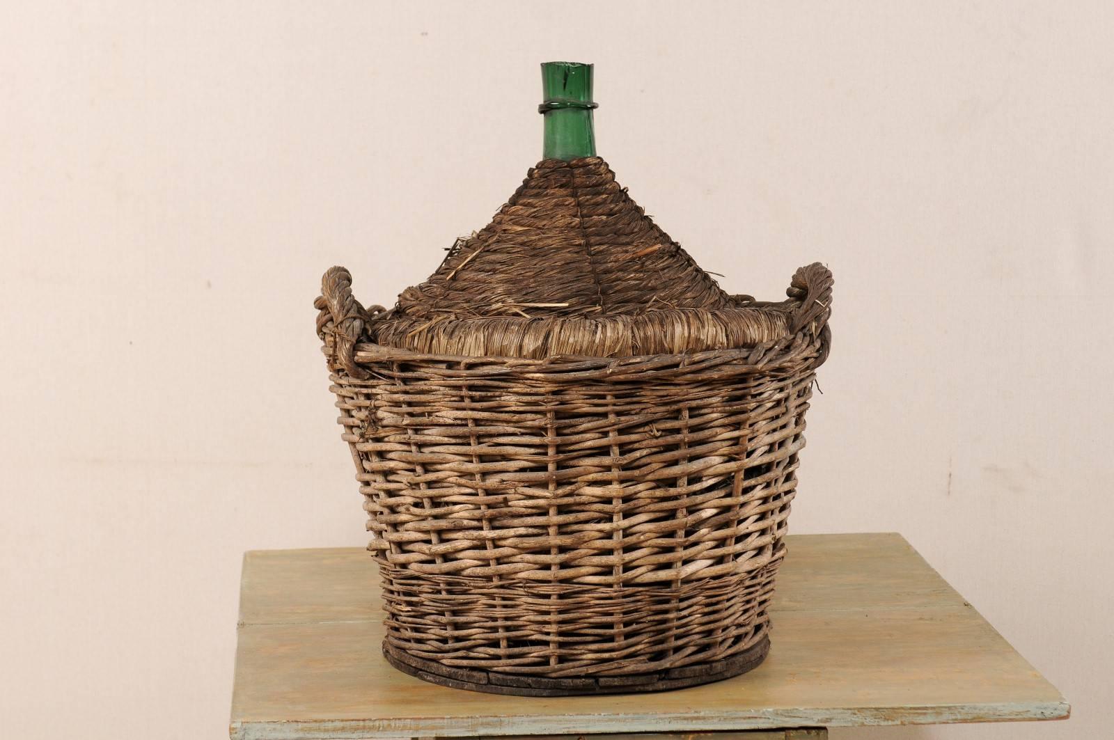 wine bottle basket