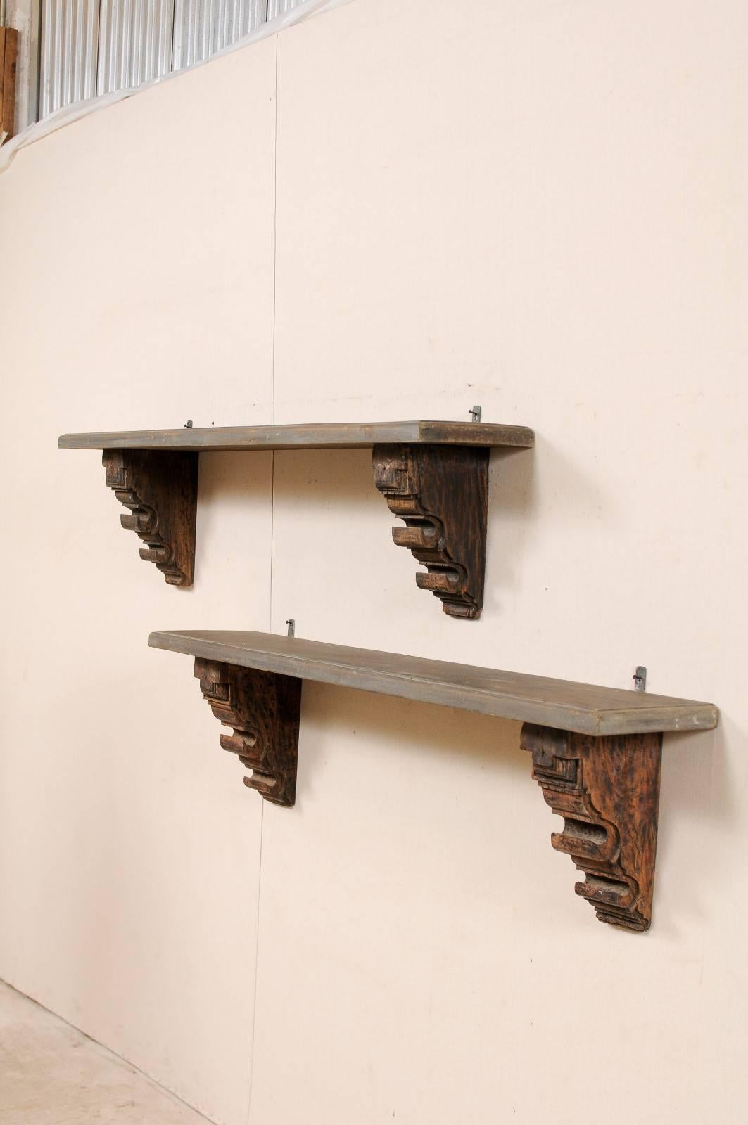 old style shelves