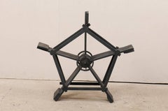 Nautical Early 20th Century Jackwood Water Wheel Accessory from Kerala, India