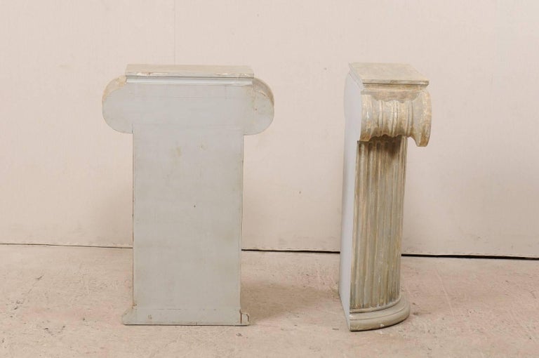 Download Pair of Vintage Carved Wood Ionic Fluted Column Pedestals ... Yellowimages Mockups