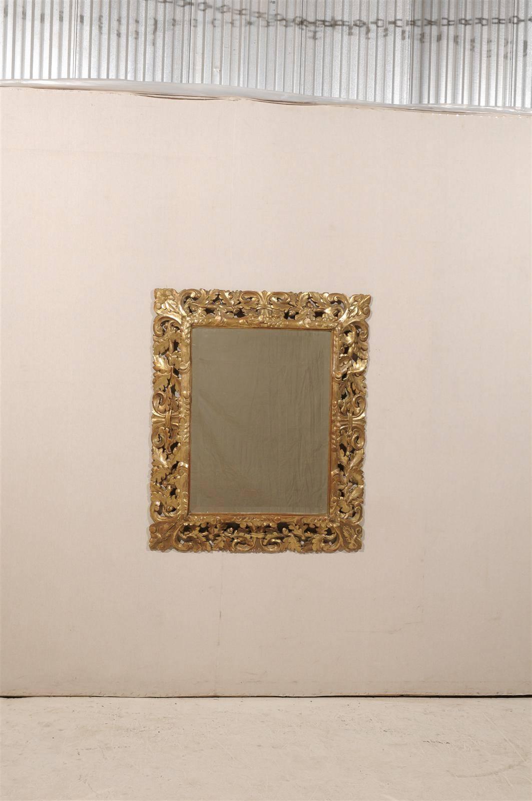 gilded mirror frame