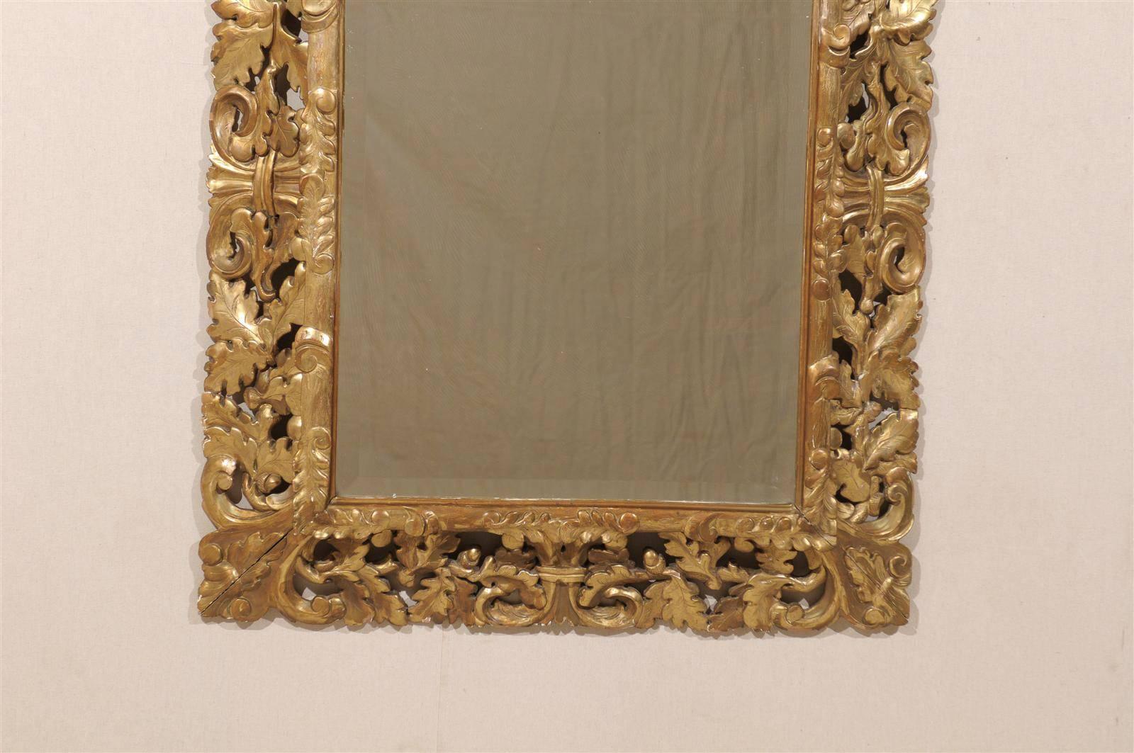 gilded frame mirror