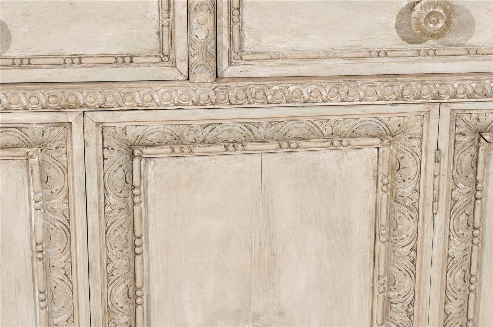 19th Century Italian Painted Wood Credenza 7