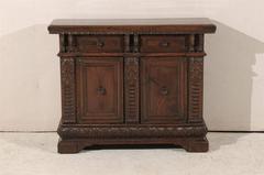 Exquisite Italian 19th Century Wooden Credenza