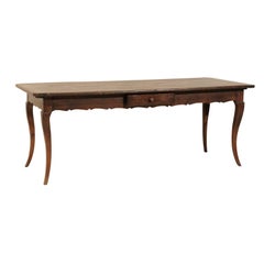 French 19th Century Fruitwood Table/Desk