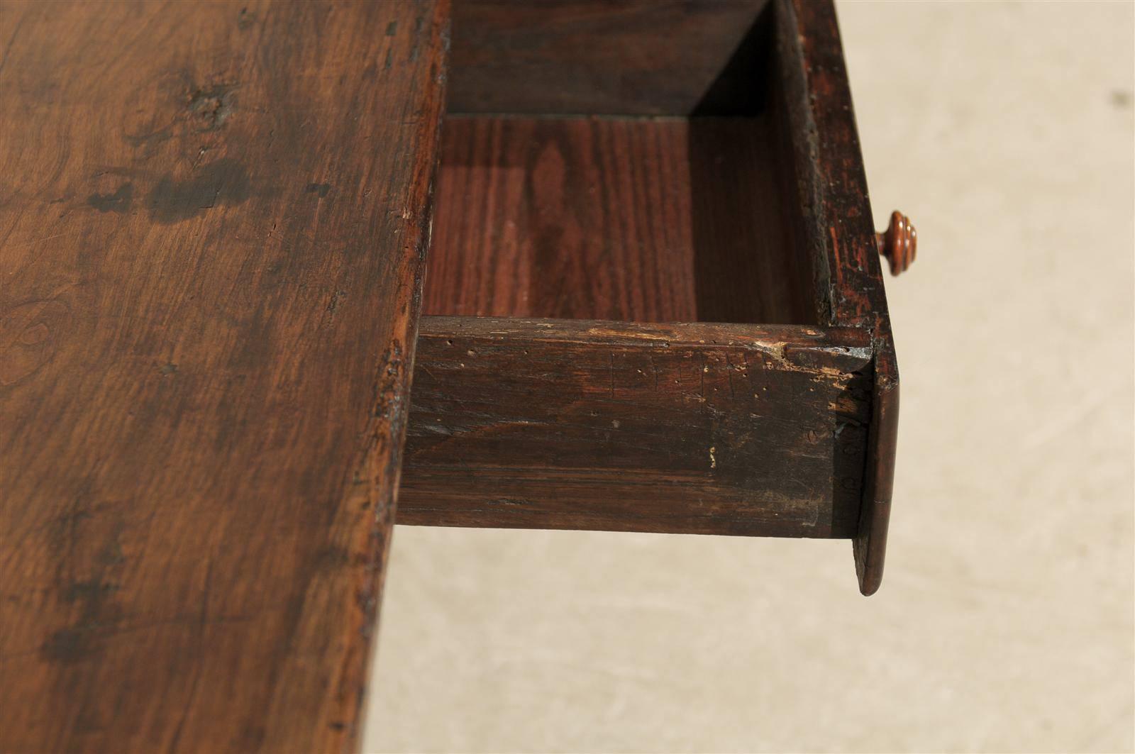 French 19th Century Fruitwood Table/Desk 4