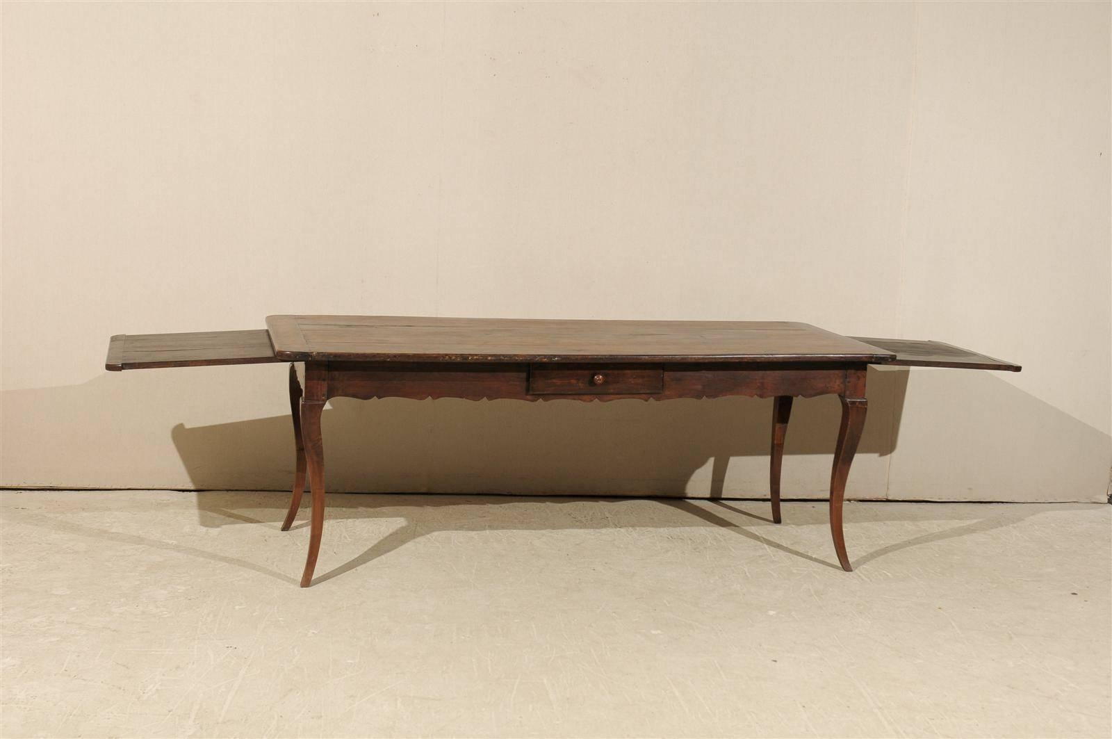 French 19th Century Fruitwood Table/Desk 6