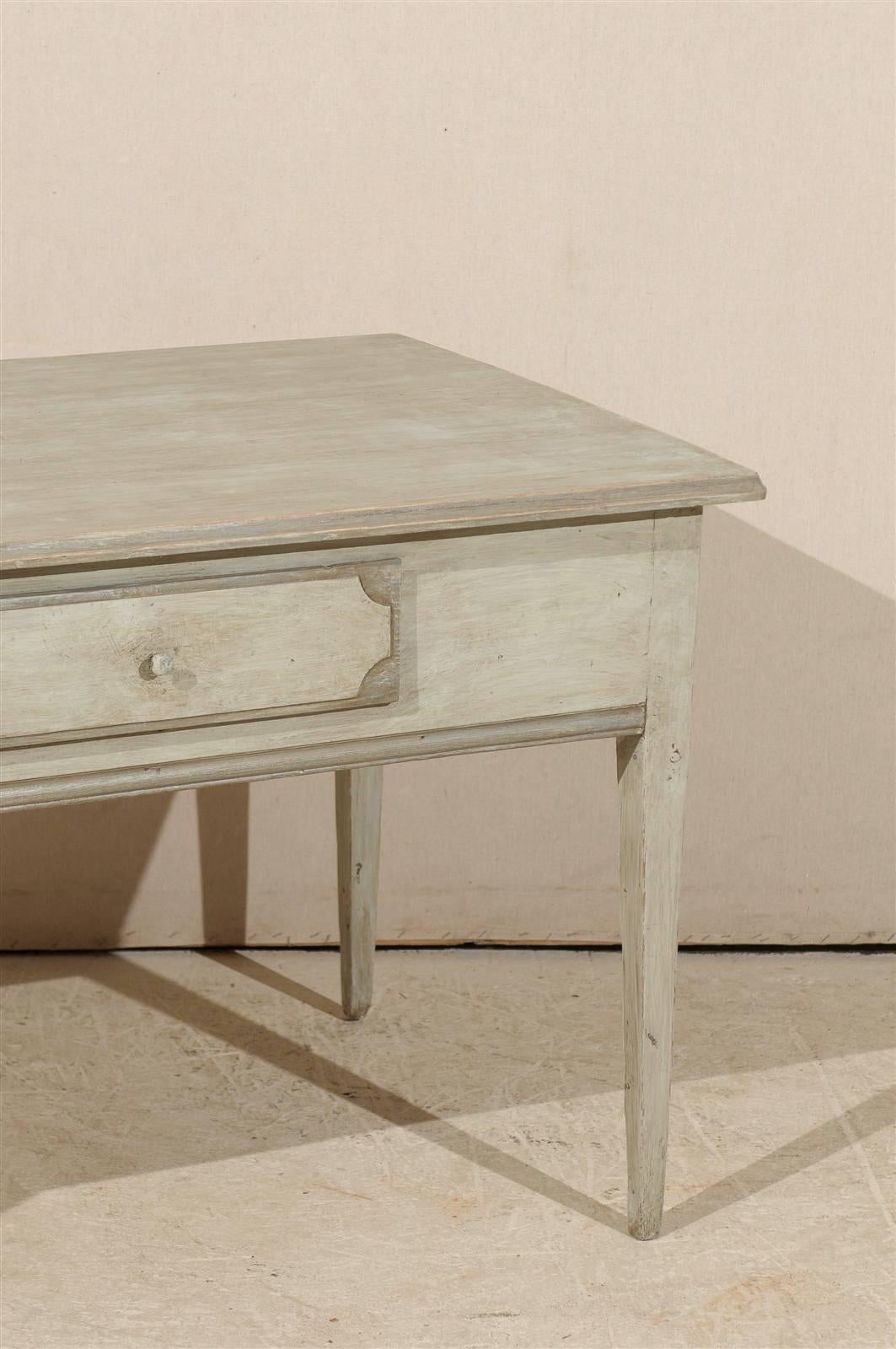 19th Century Swedish Painted Wood Side Table 6