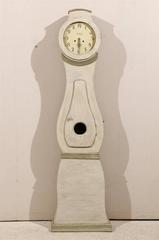 Swedish 19th Century Painted Wood Clock Also Called Mora Clock