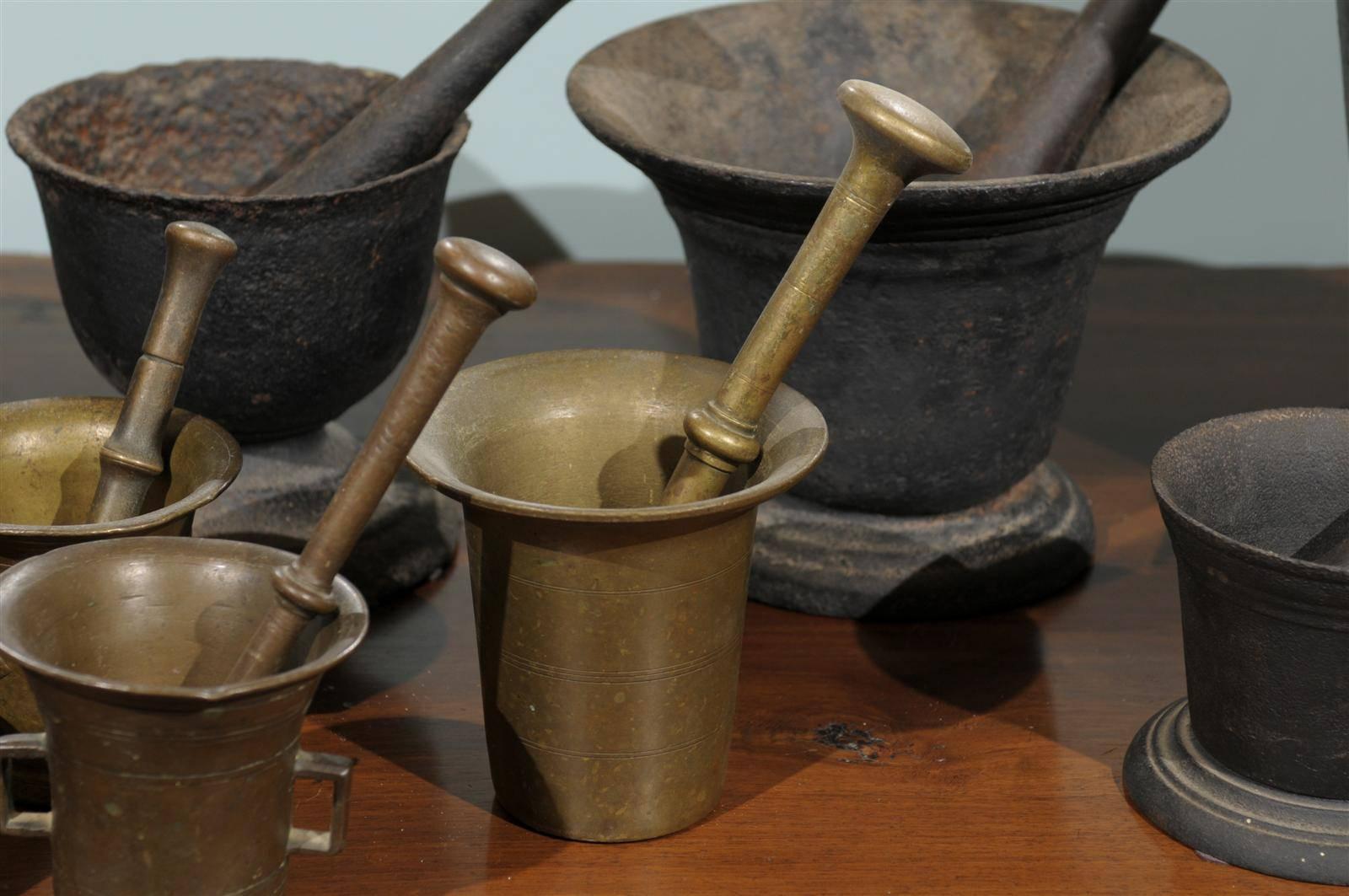 Collection of 18 Mortars and Pestles from a College Professor 2