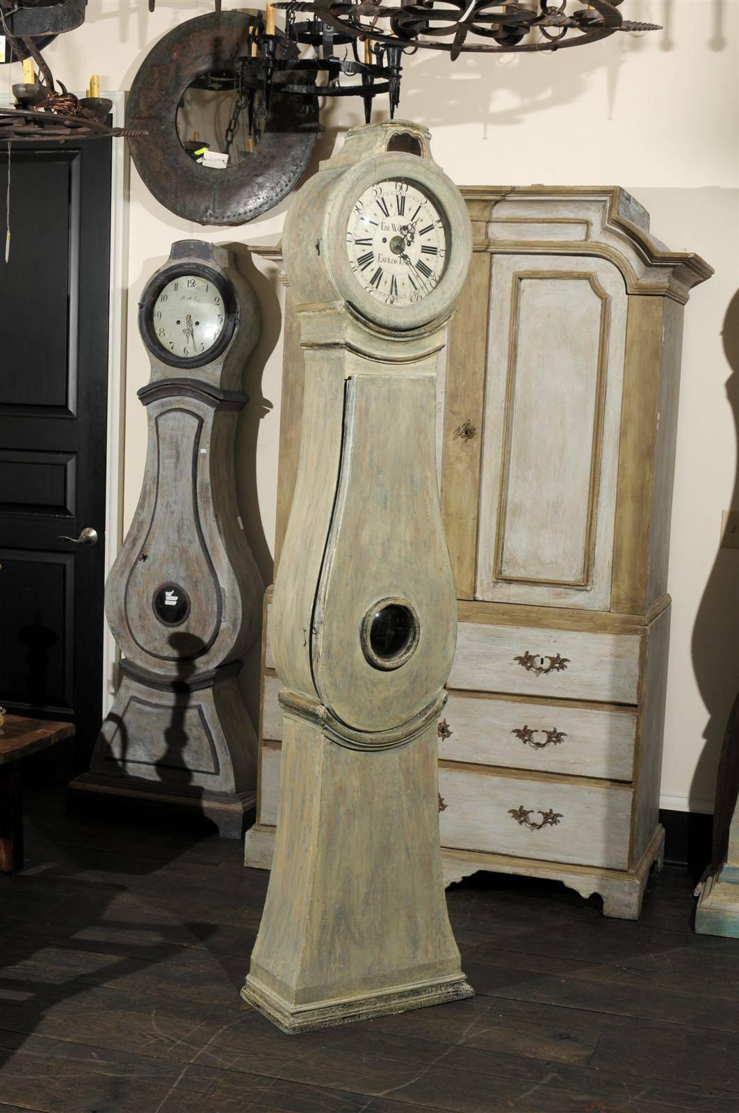Swedish 19th Century Clock Commonly Known as a Mora Clock 5