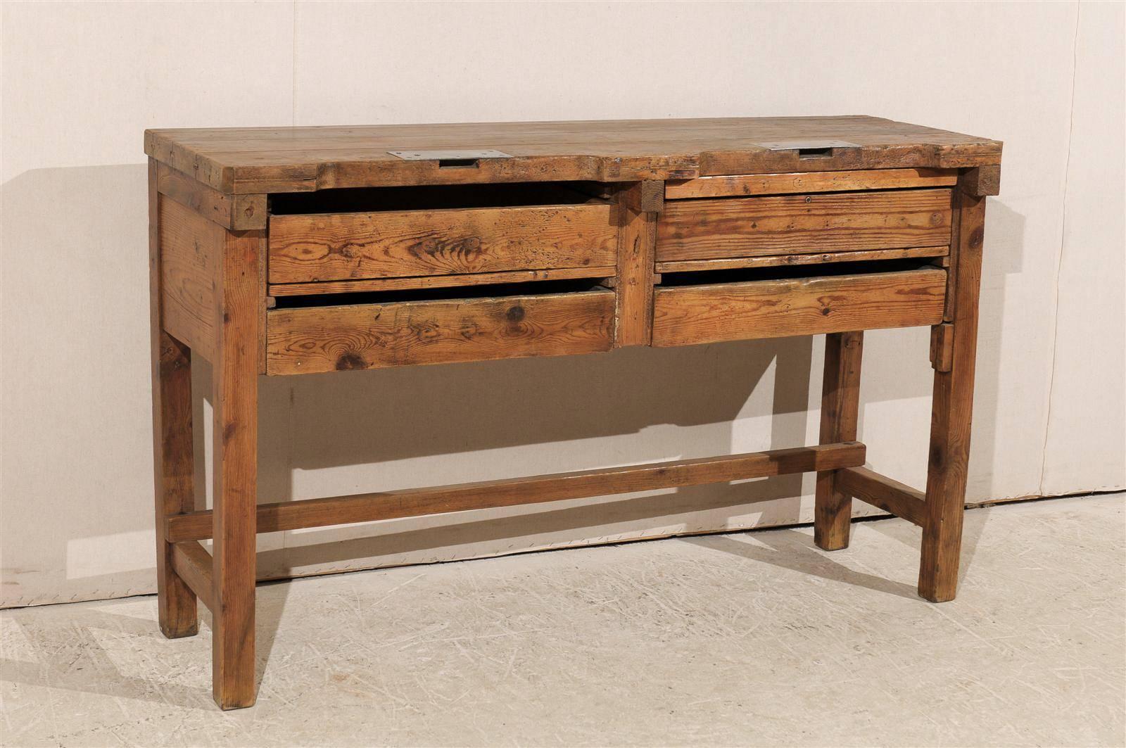 European 19th Century Jeweler's Table or Work Bench