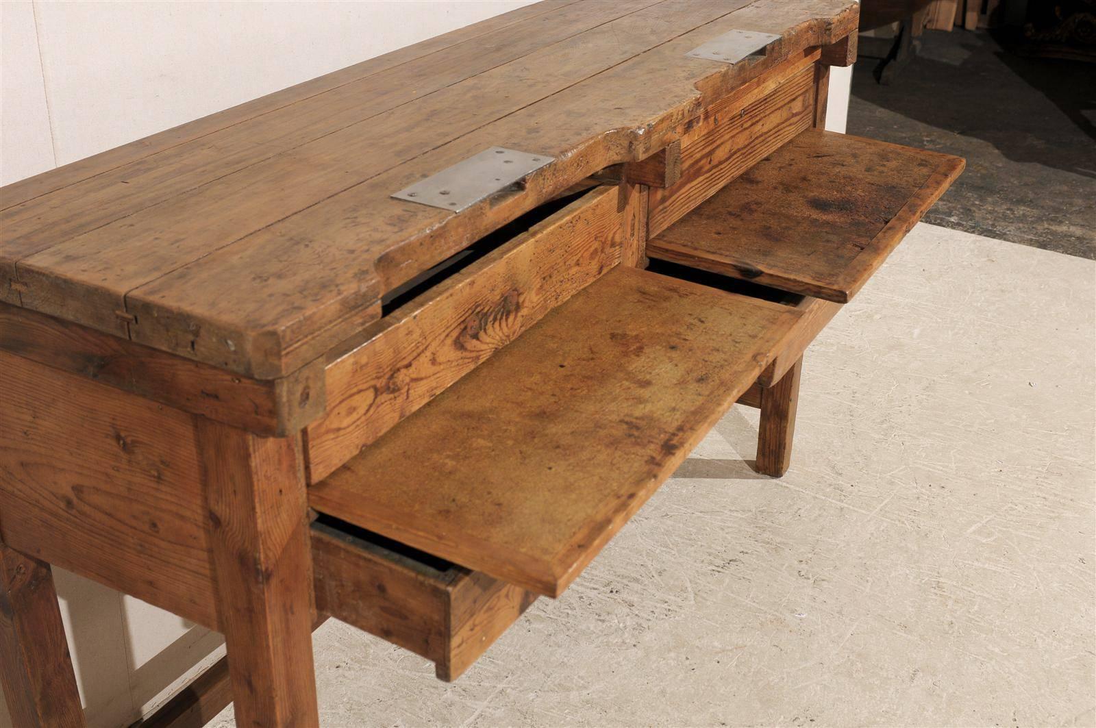 19th Century Jeweler's Table or Work Bench 3