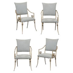 Set of 4 French Vintage Dining Chairs