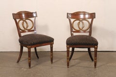 Vierer-Set „Ouroboros“-Esszimmerstühle mit Rückenlehne