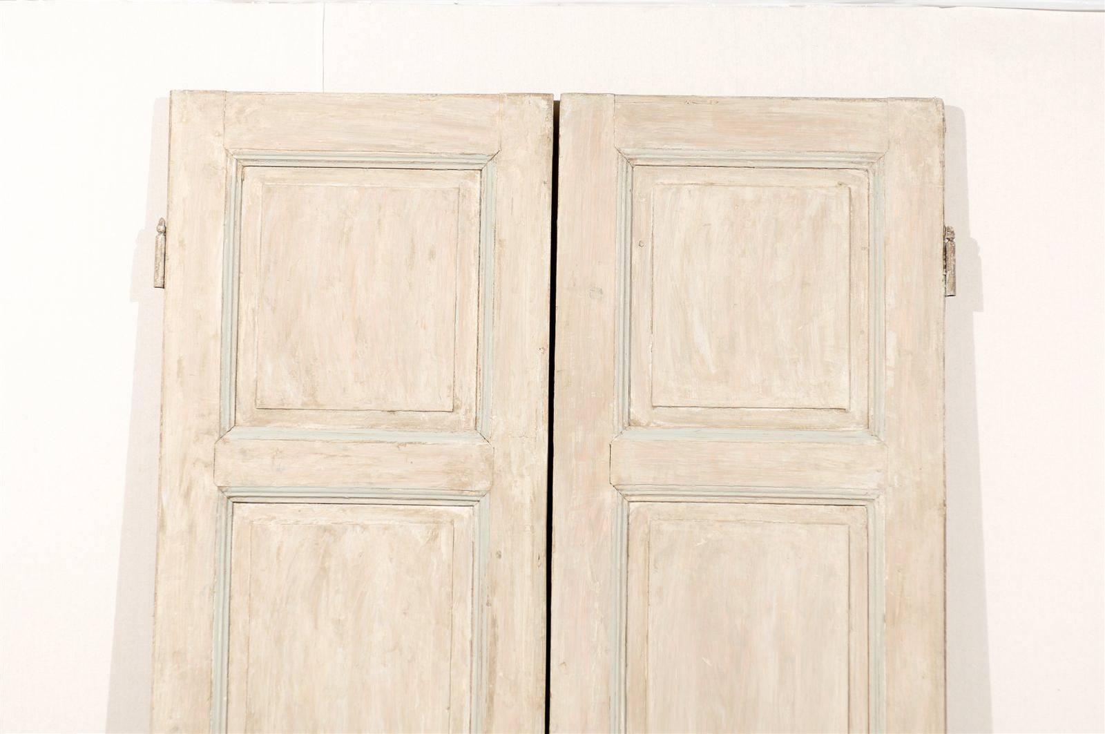 Pair of Tall French Doors from the Mid-19th Century (Gemalt)