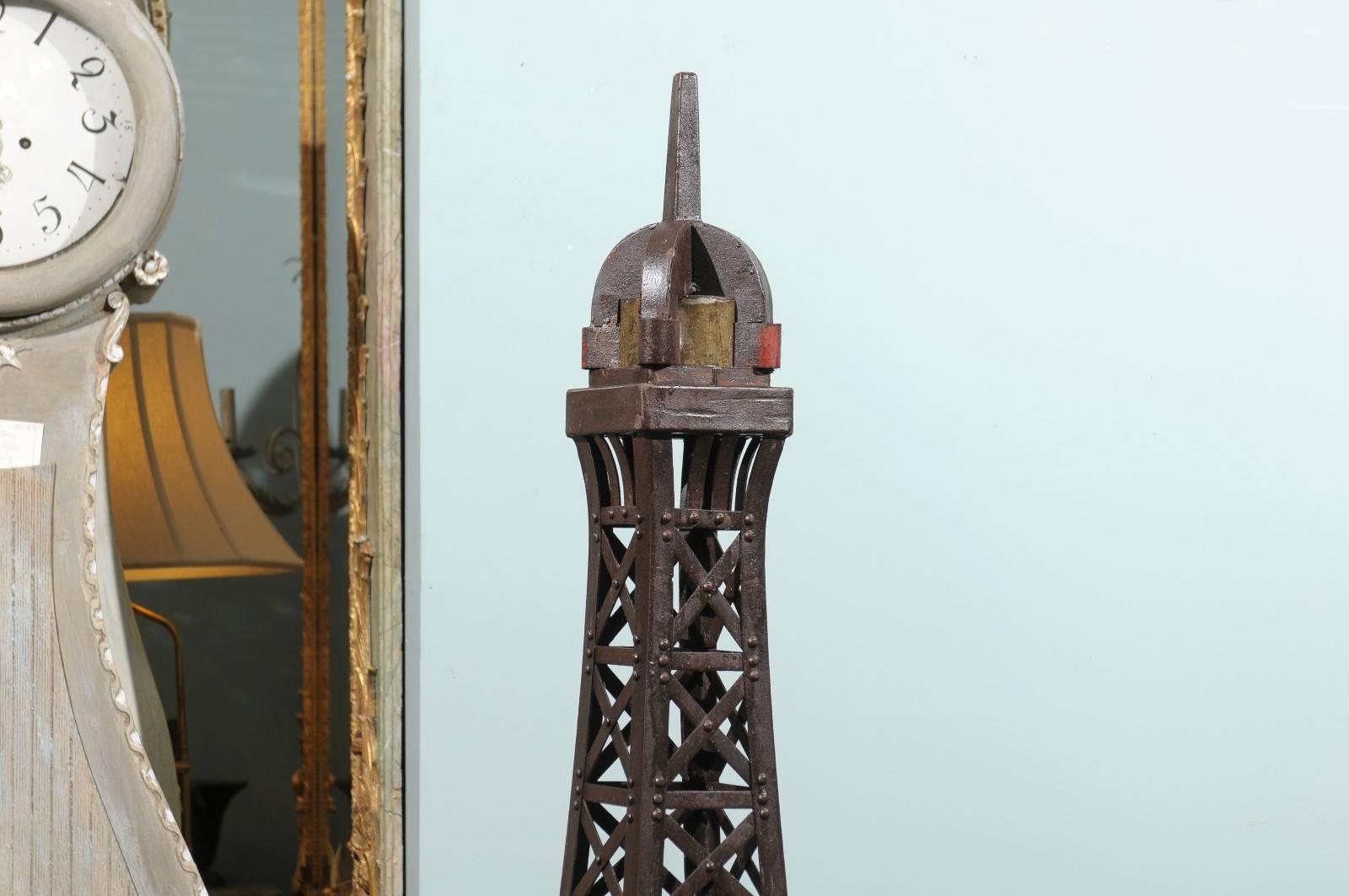 6 foot metal eiffel tower statue