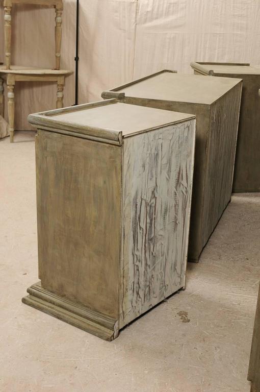 Large Sized Brazilian Painted Wood Constructed from Reclaimed