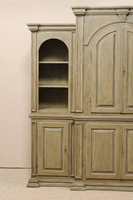 Large Sized Brazilian Painted Wood Constructed from Reclaimed