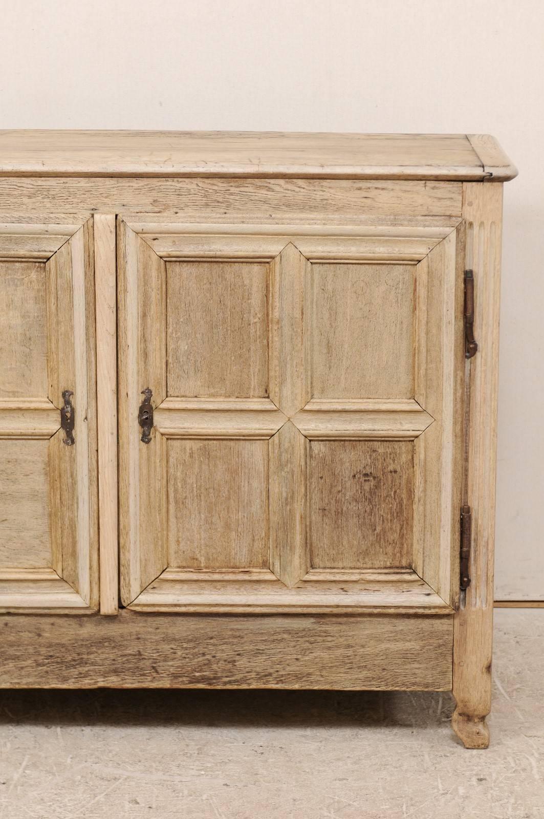 bleached cabinets
