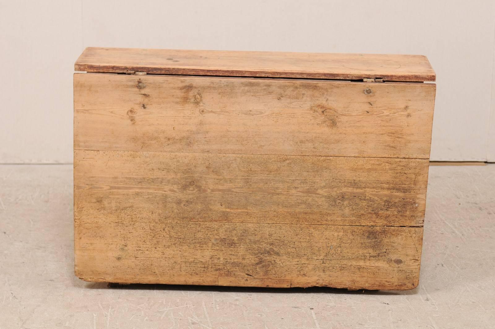 Table suédoise du début du XIXe siècle à pieds à abattant/table de portail avec finition en bois d'origine en vente 2