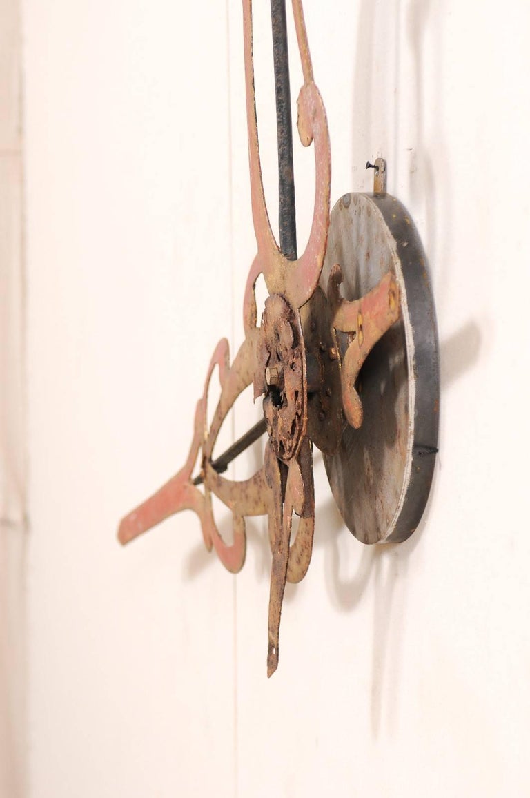 Unique French 19th Century Large Sized Clock Hands For Sale at 1stdibs