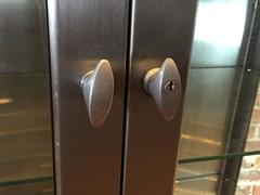 Tall Steel Medical Cabinet