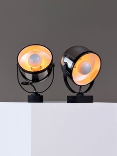 Sistema Trepiù 60200 table lamp, by G.Aulenti & L.Castiglioni for Stilnovo, 1972