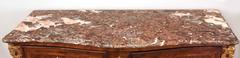 Louis XV Veneered Bombé Commode with Gilt Bronze Mounts
