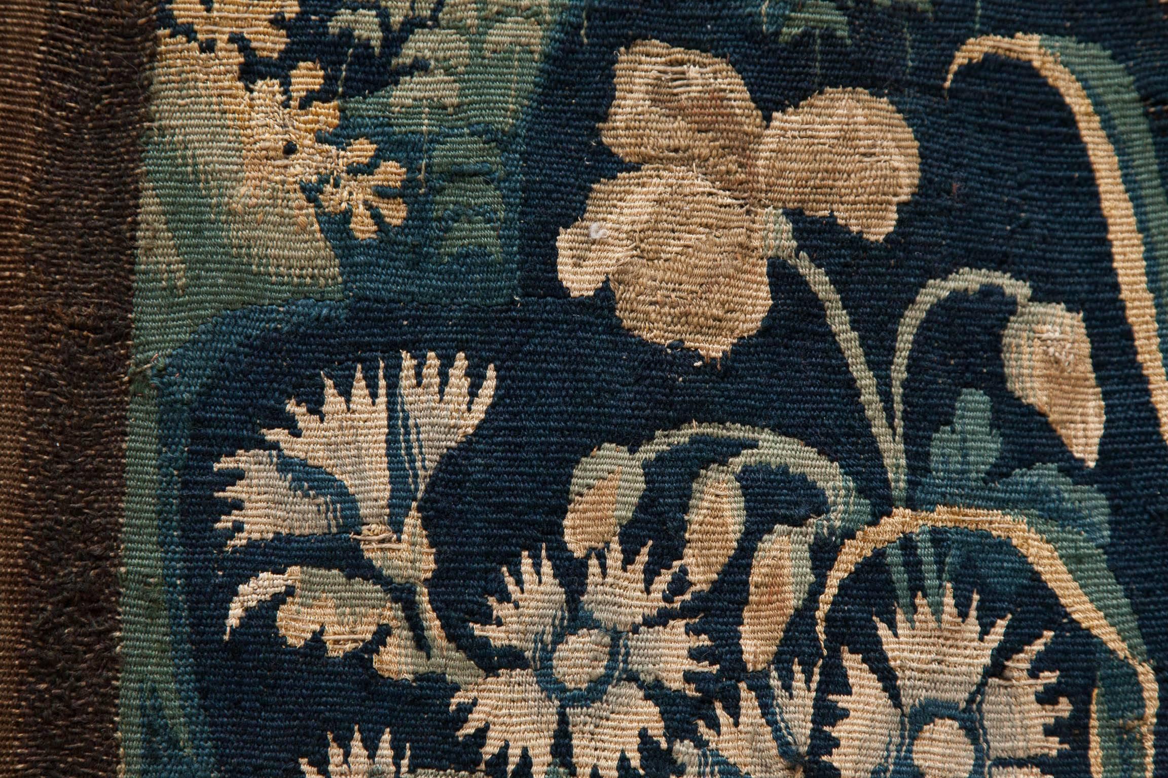 17th Century Flemish Verdure Tapestry For Sale 4
