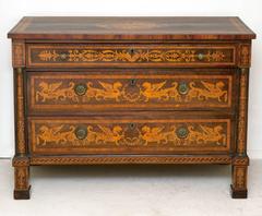 Pair of Early 19th Century Italian Commodes