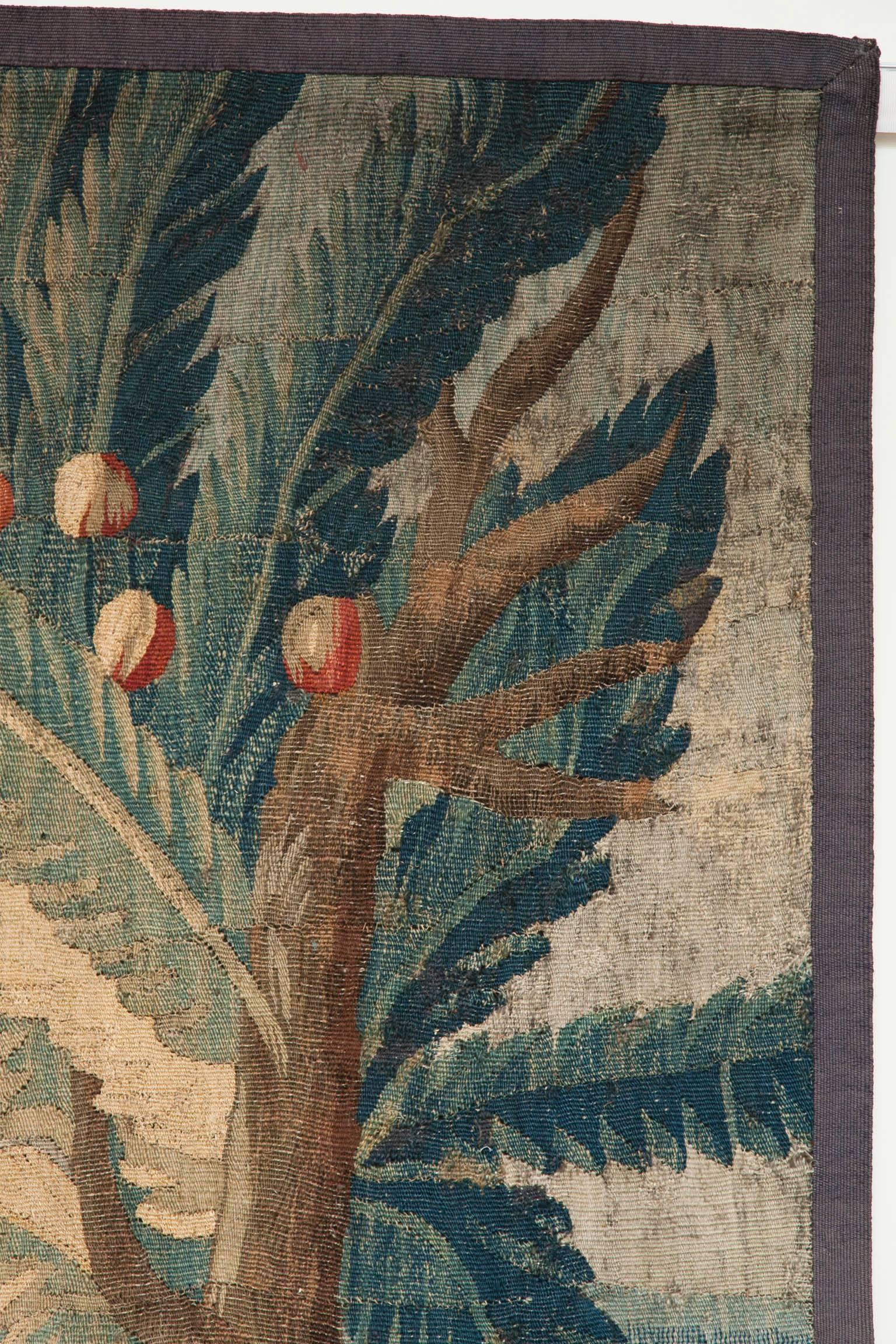 18th Century Aubusson Tapestry Fragment after a Cartoon by Pillement 1