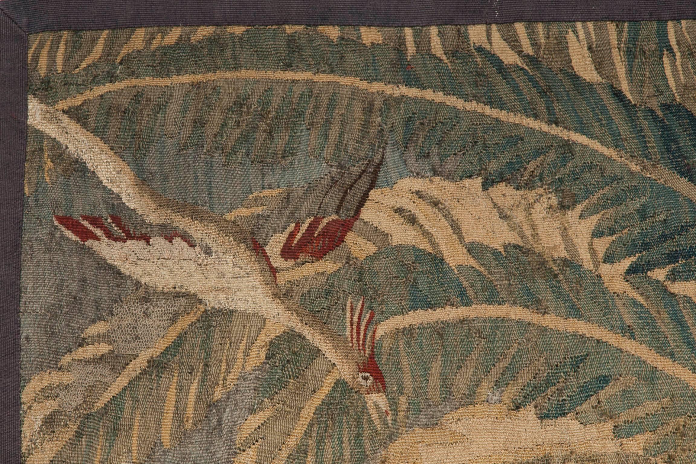 18th Century Aubusson Tapestry Fragment after a Cartoon by Pillement 2