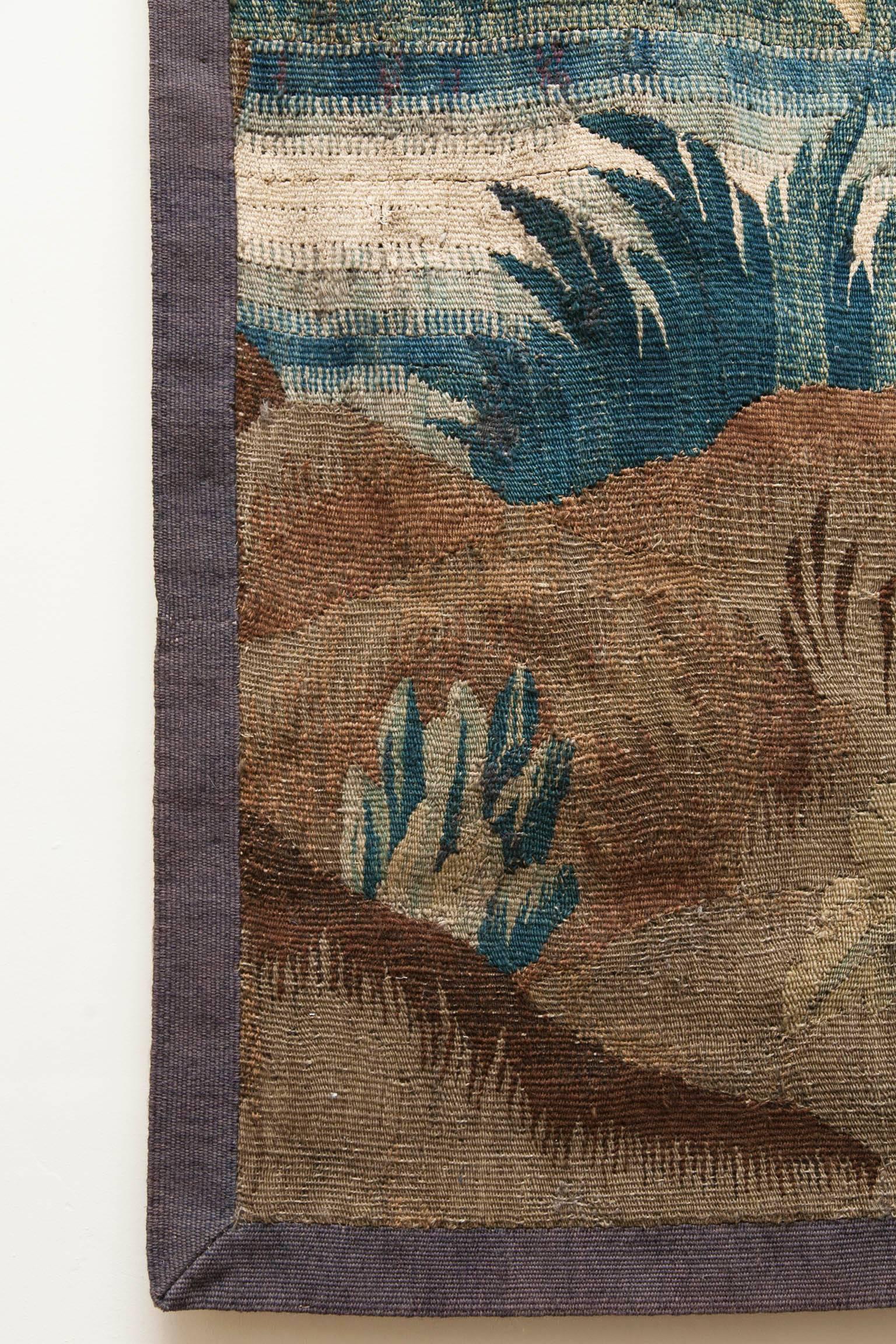 18th Century Aubusson Tapestry Fragment after a Cartoon by Pillement 4