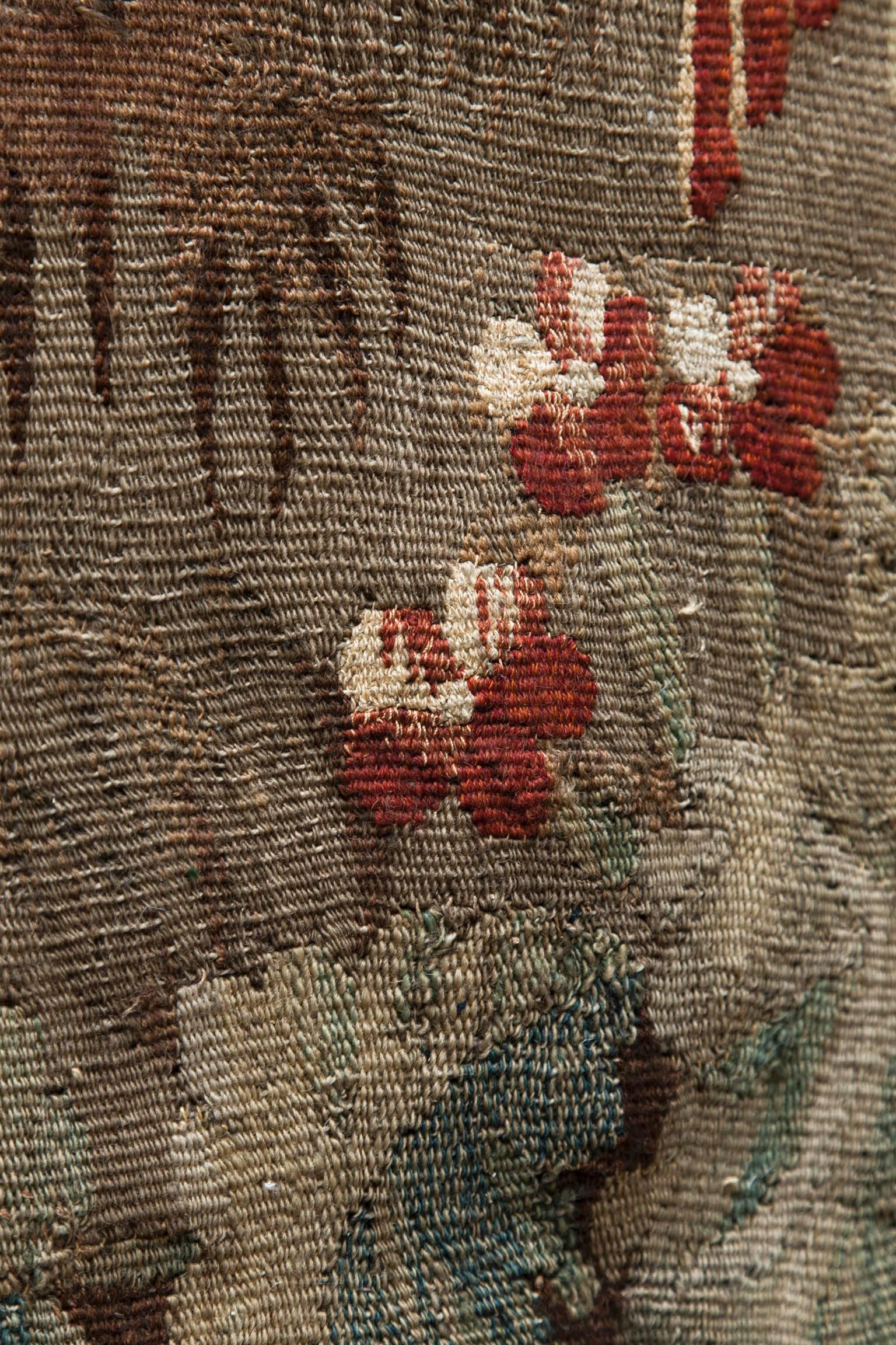 18th Century Aubusson Tapestry Fragment after a Cartoon by Pillement 5