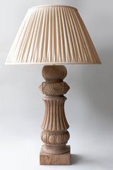 Pair of Large Continental Late 19th Century Piano Legs Converted to Lamps