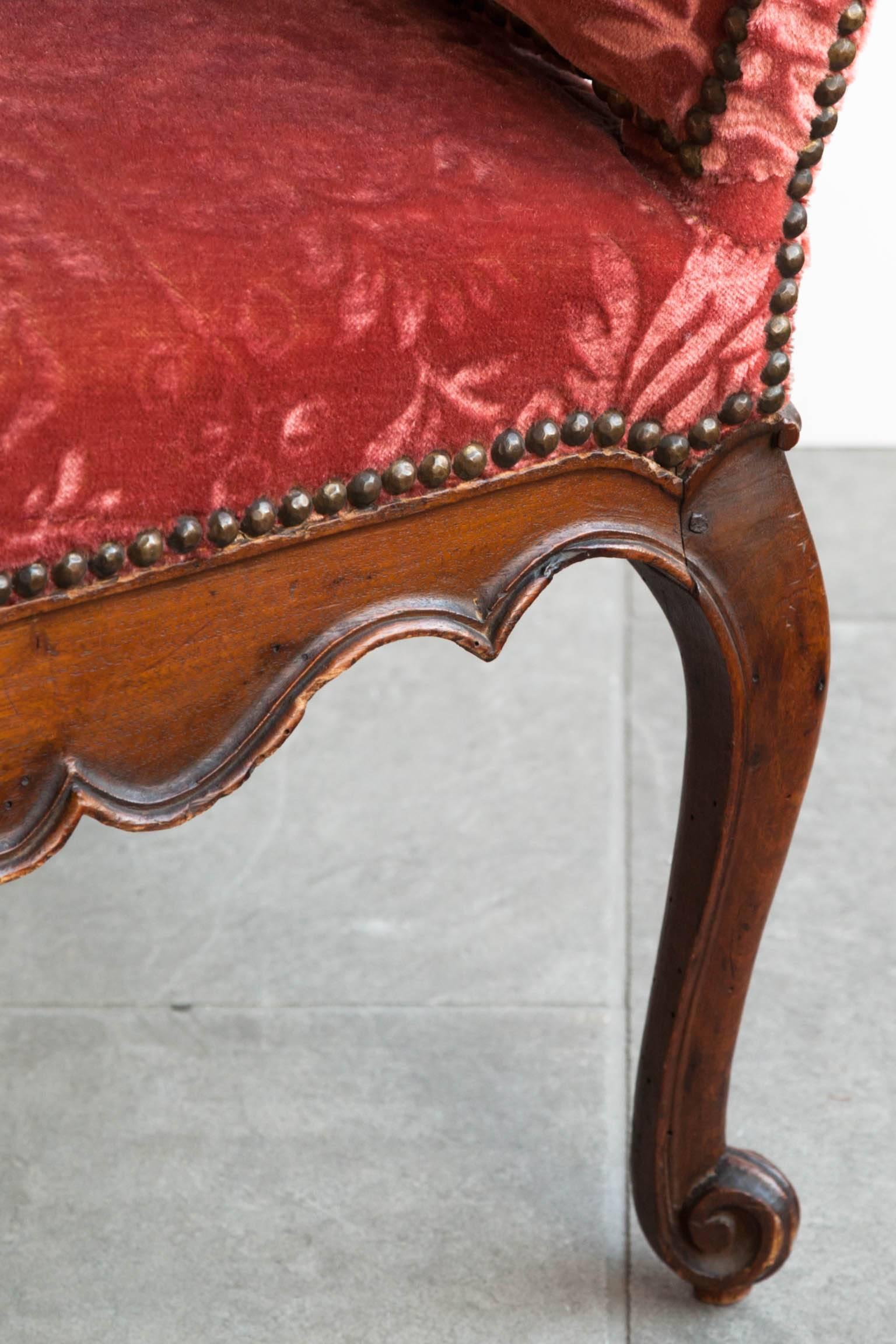 Louis XV Walnut Chair 3