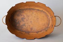 Small Early 19th Restauration Century Painted Tole 'Verrière' or Glass Stand