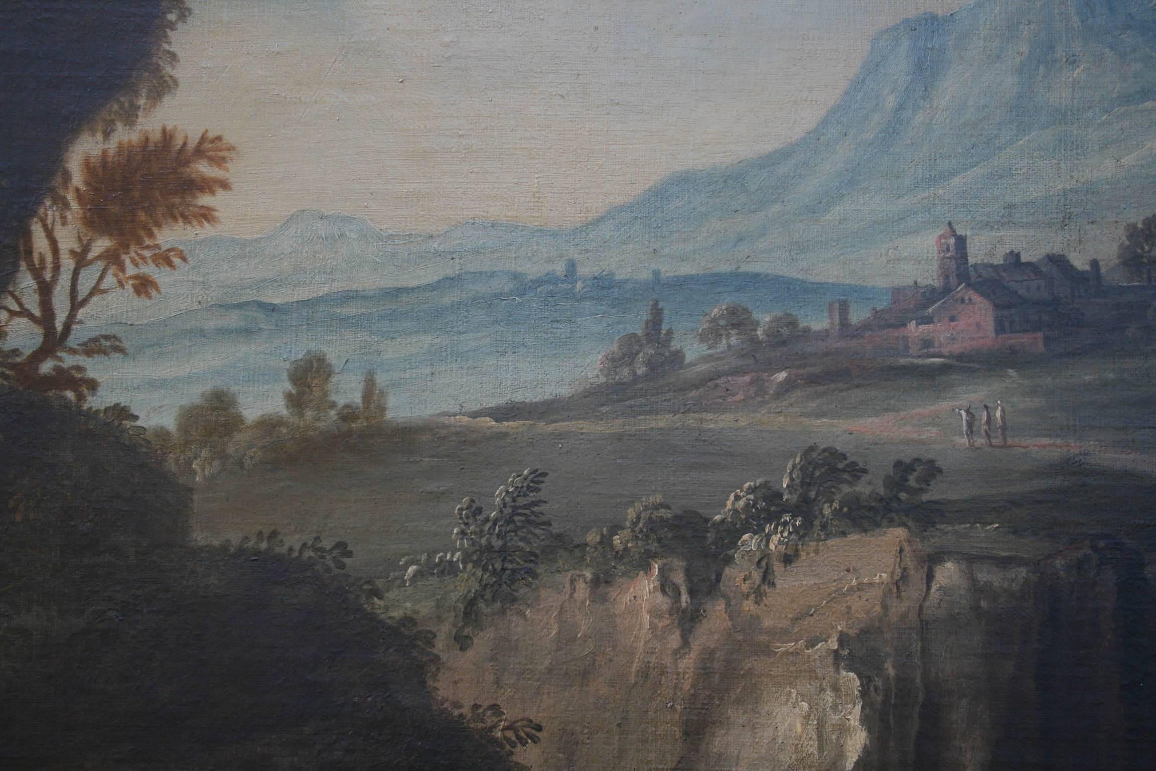 17th Century, French Landscape Attributed to Joseph Parrocel For Sale 1