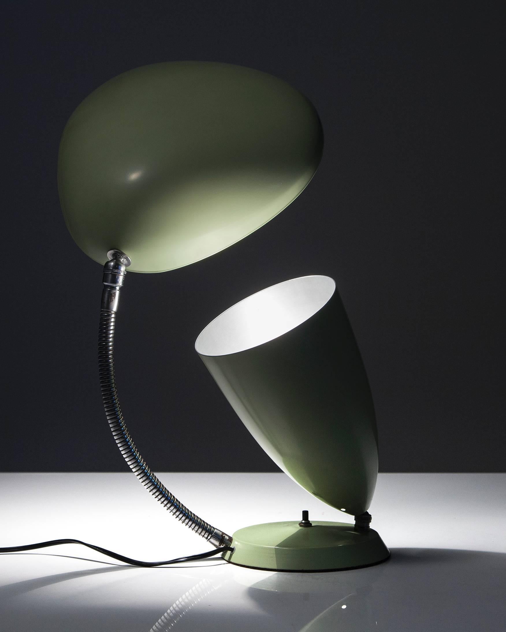Enameled Table Lamp by Greta Magnusson Grossman, USA, circa 1950