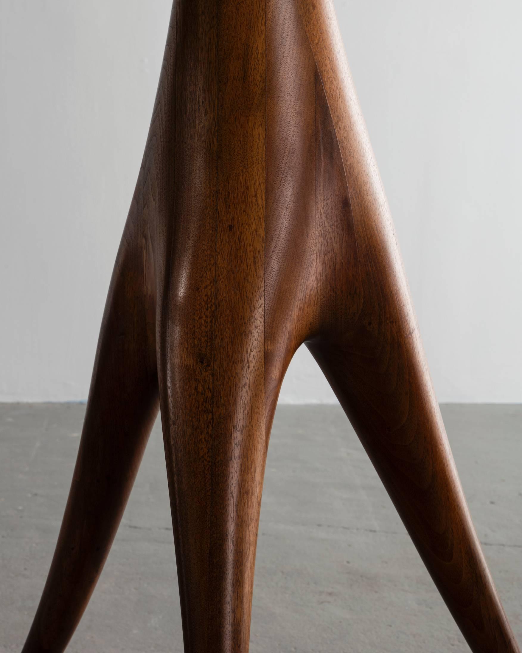 Mid-20th Century Unique Hand-Shaped Floor Lamp by Wendell Castle, New York, circa 1966