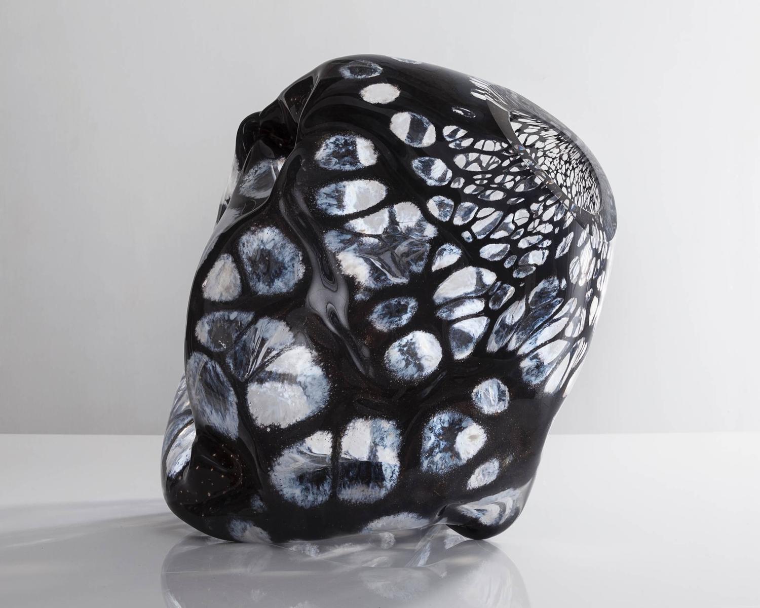 Unique Sculpture in Handblown Glass by Jeff Zimmerman, 2015 at 1stdibs