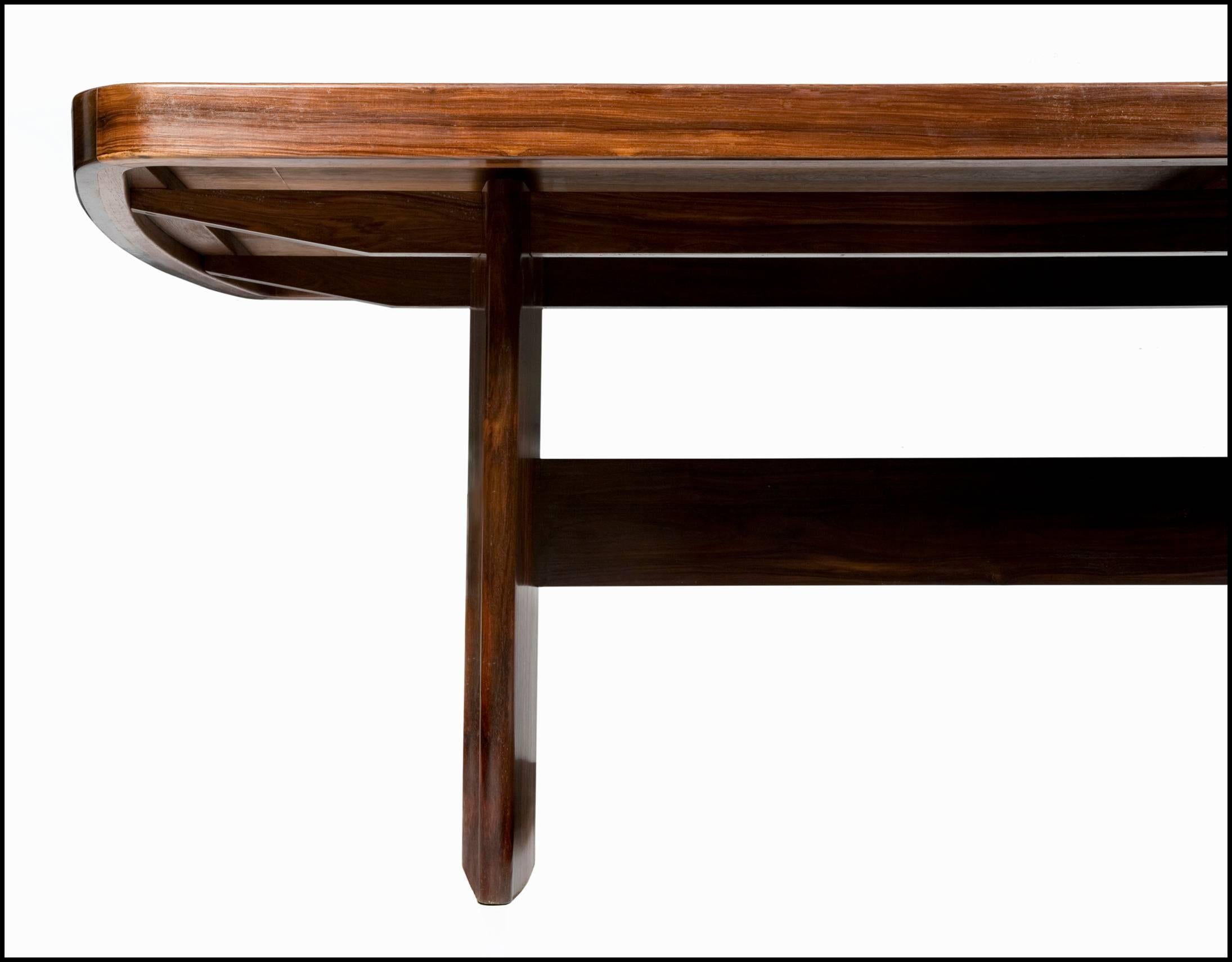 20th Century Dining Table in Jacaranda by Joaquim Tenreiro, 1949