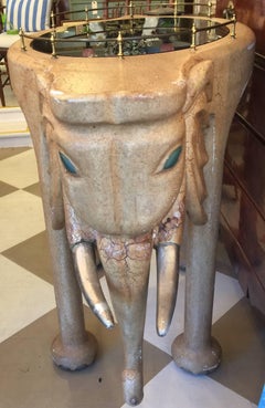 Bar à éléphants américain de Marge Carson, fin du 20e siècle